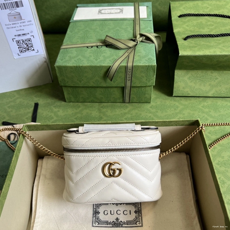 Firstbag ru bag GUCCI Marmont top handle GG mini 0728